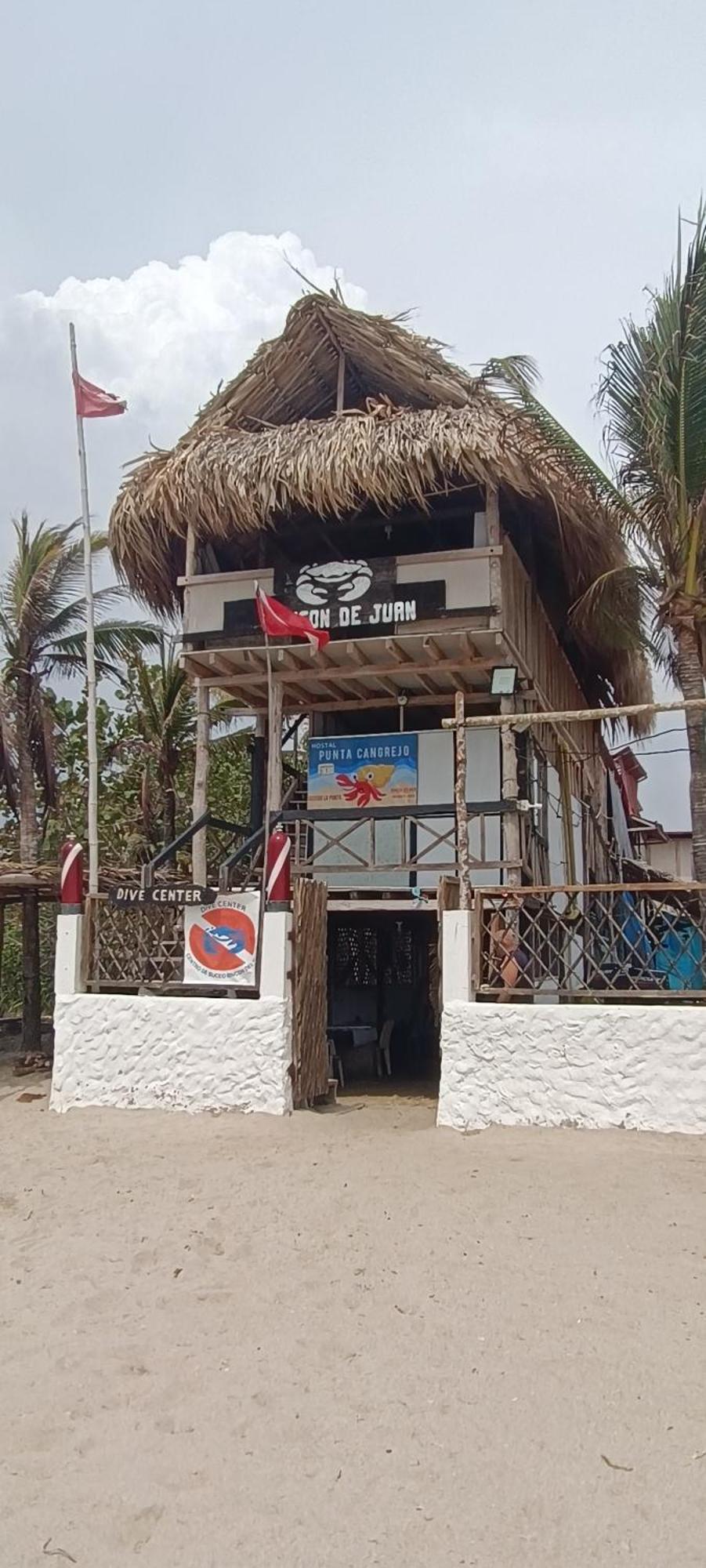 Hostal Punta Cangrejo San Onofre Exterior photo