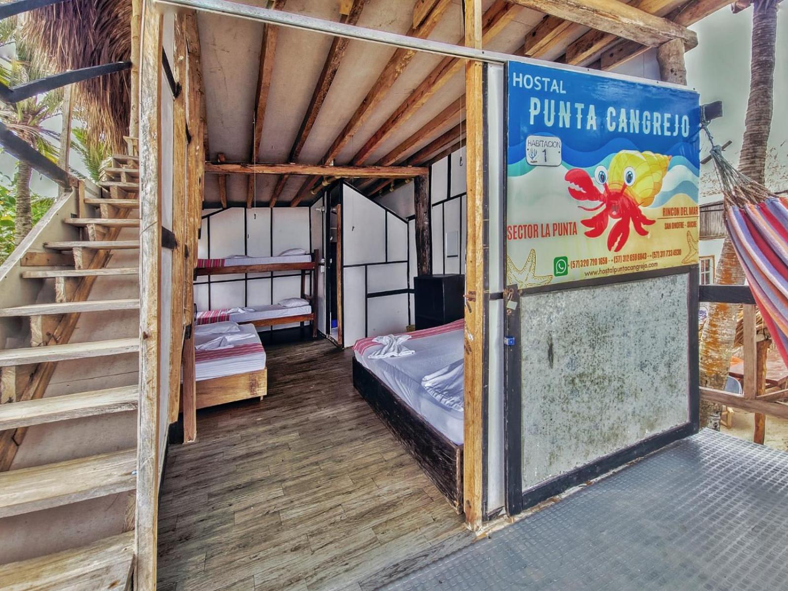 Hostal Punta Cangrejo San Onofre Exterior photo