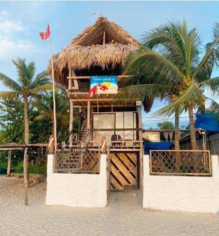 Hostal Punta Cangrejo San Onofre Exterior photo
